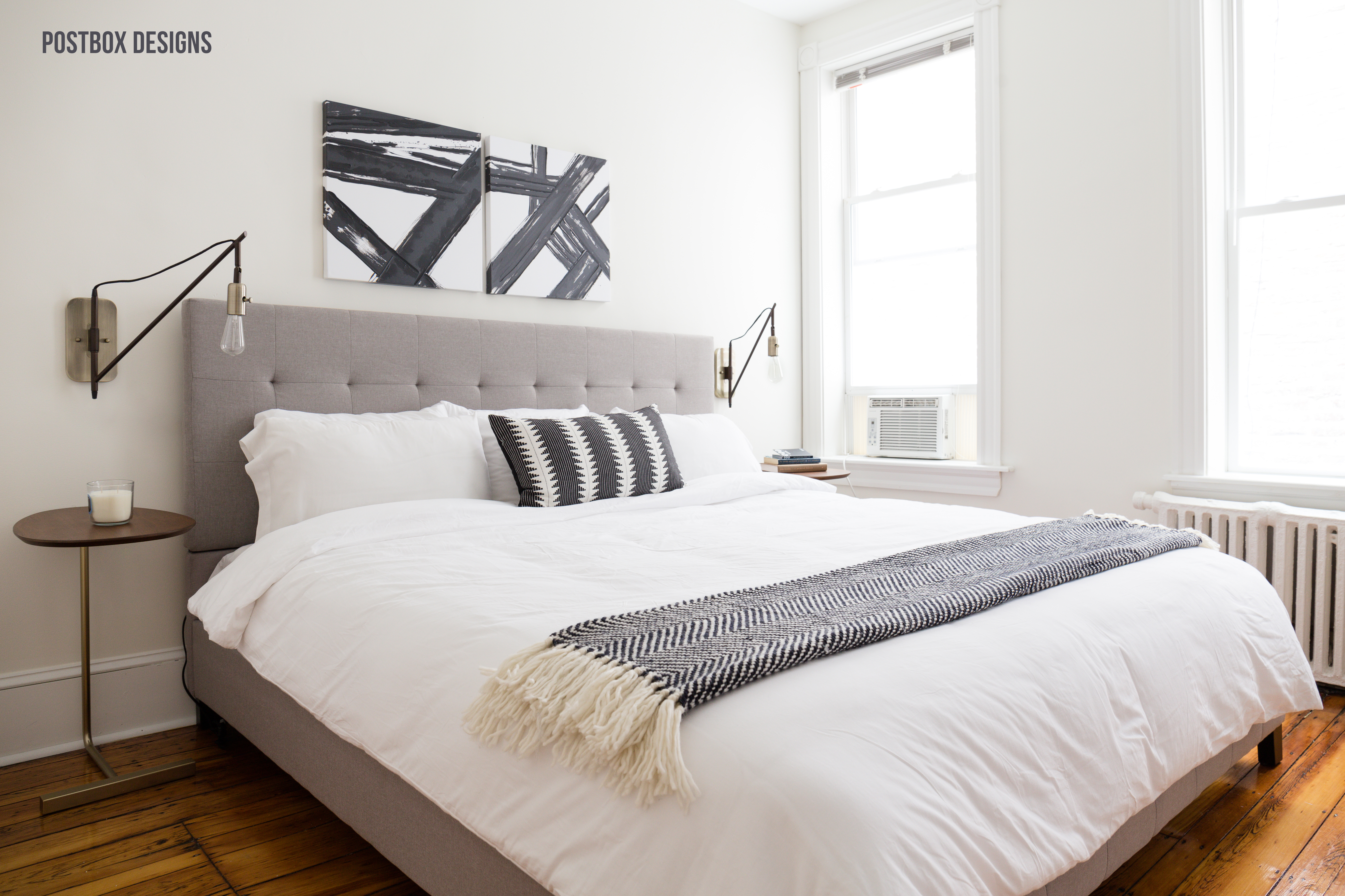 Neutral Modern Boho Bedroom Makeover Reveal See The Before