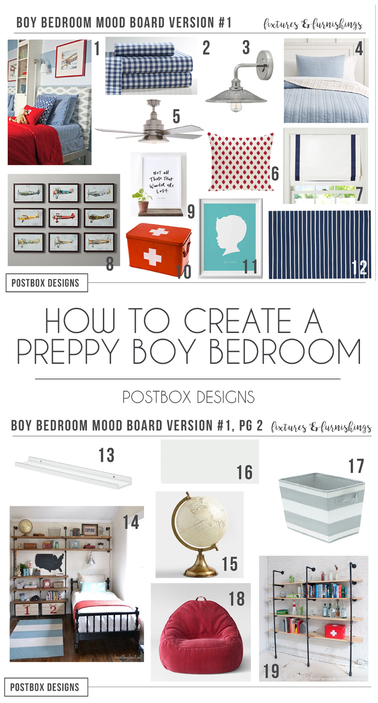 Shared Boy Bedroom Decor Ideas Postbox Designs E Design