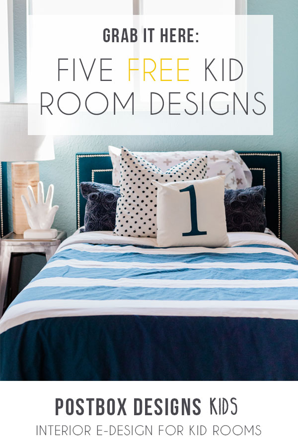 A WEEK OF FREE KID ROOM DESIGNS: Postbox Designs KIDS Interior E-Design for Kid Rooms, Grab the Free Design & Shopping List Here! Boy Bedroom Decor, Girl Bedroom Decor, Playroom Decor