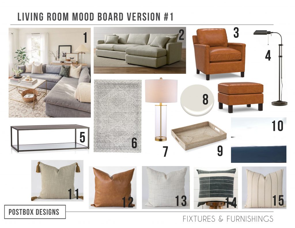 4 Neutral Family Room Design Makeovers + 4 Ways to Create One Yourself!